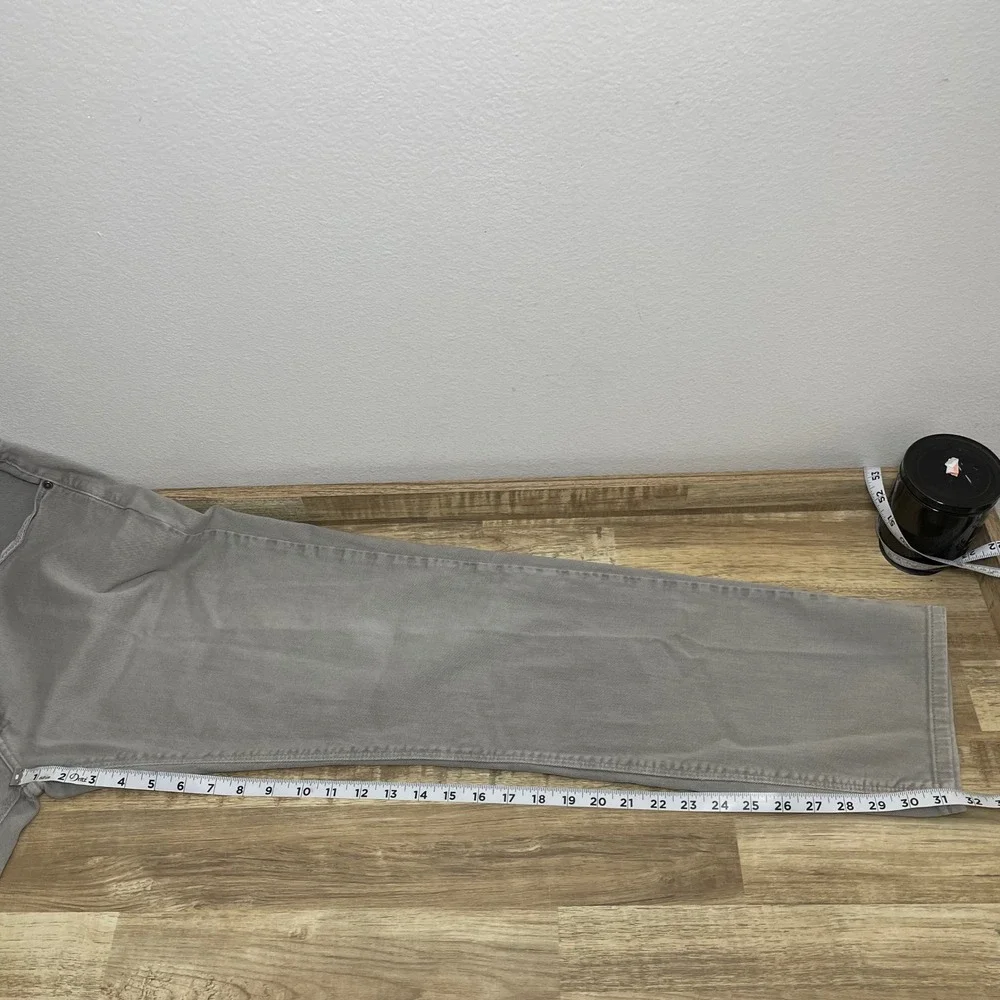 Mott & Bow Mercer Slim Fit Stretch Denim Jeans Mens 38x32 Light Grey Cotton EUC - Picture 7 of 7